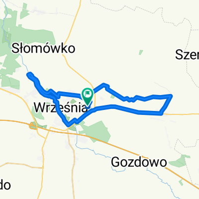 Antoniego Gendka 22, Września do Antoniego Gendka 26, Września