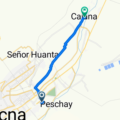 De Capanique 5805, Tacna a Calana, Pachia