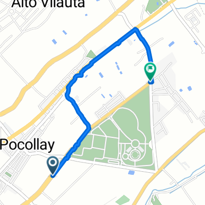 De 15 De Enero 947, Tacna a Prolongacion Vial Charango, Tacna