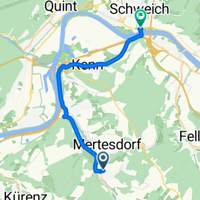 Sankt-Irminen-Straße 7, Kasel nach B53, Schweich