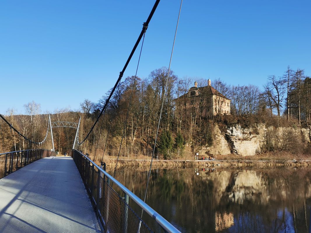 Römerbrücke, Bad Vigaun nach Degelestraße 6, Burgfried