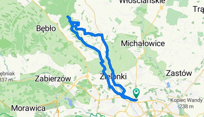 25.02.2021 Ojcówek jeszcze zimowy