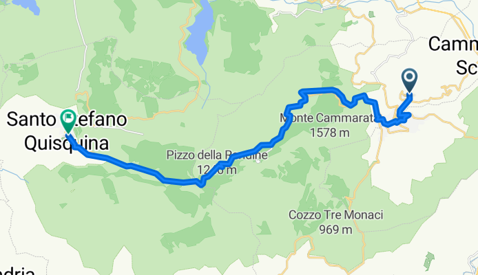 Da Via Caduti in Guerra 59, Cammarata a Via Arco 19, Santo Stefano Quisquina