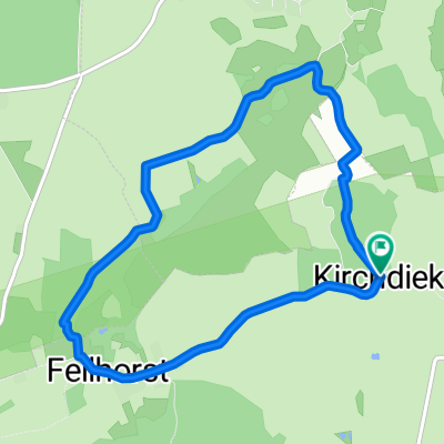 Um das Tal der kleinen Hüttener Au