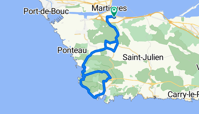 De 6 Boulevard Gérard Philipe, Martigues à 6 Boulevard Gérard Philipe, Martigues