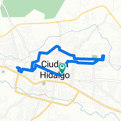 De Calle Ignacio Allende 11A, Ciudad Hidalgo a Calle Melchor Ocampo Ote 21, Ciudad Hidalgo