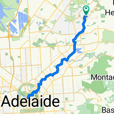 Wynn Vale to Adelaide return
