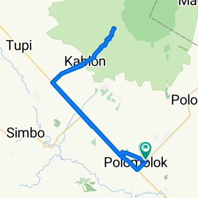 Moderate route in