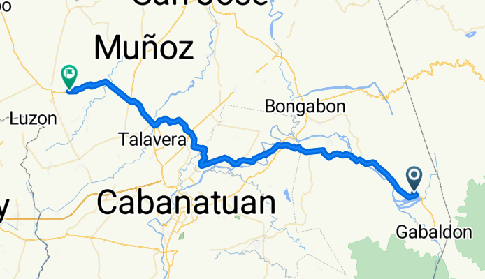 Ligaya, Gabaldon to Pangasinan - Nueva Ecija Road 665, Guimba