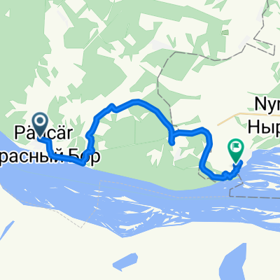 маршрут с Unnamed Road, Красный Бор (Агрызский р-н)