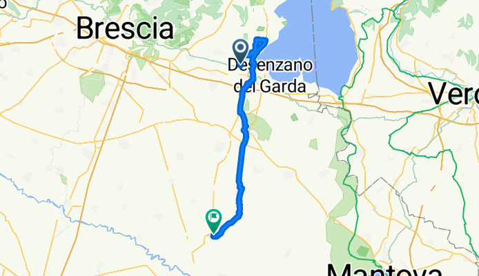 Da Via Cuccagna 9, Lonato del Garda a Via Montello 26, Asola