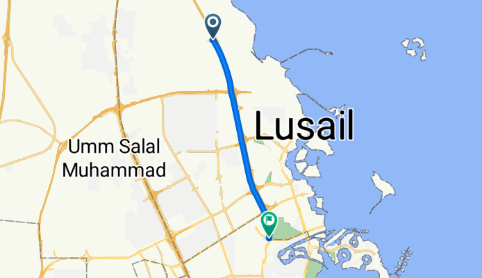 Olympic Cycling Track, Al Daayen to Olympic Cycling Track, Doha