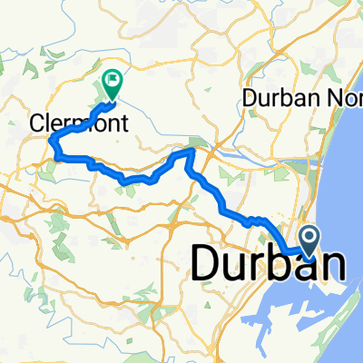 Doctor Pixley Kaseme Street 127, Durban to Clermont Road 452, KwaDabeka