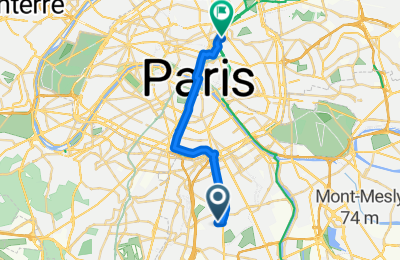 Route in der Bikemap App öffnen