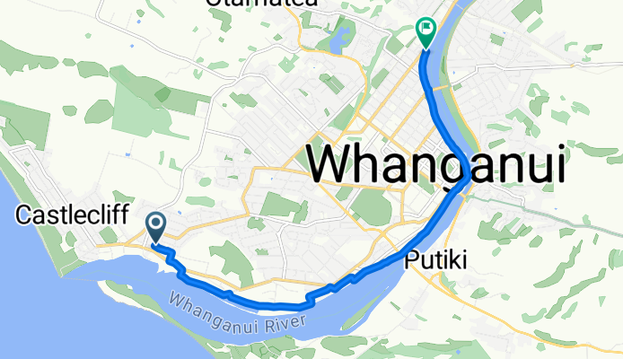 Hinau Street 84, Whanganui to Glasgow Street 17, Whanganui