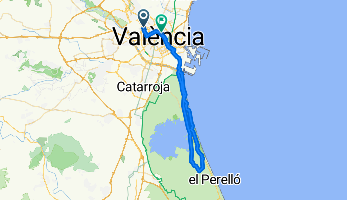 Campanar-El Saler-El Palmar