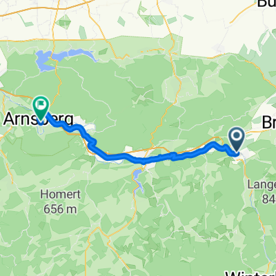 Ruhrtalweg - Bigge bis Duisburg