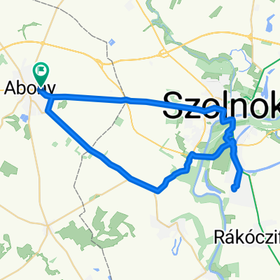 Corvin János utca 6, Abony to Corvin János utca 6, Abony