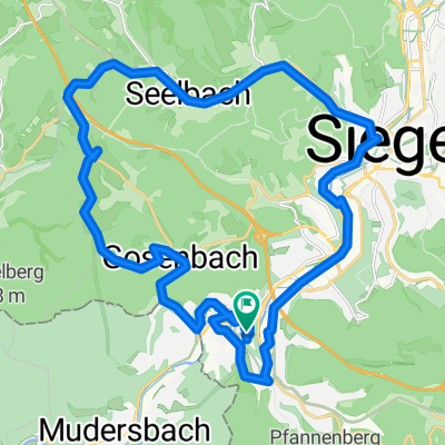 Hubenfeldstraße 49, Siegen nach Hubenfeldstraße 49, Siegen