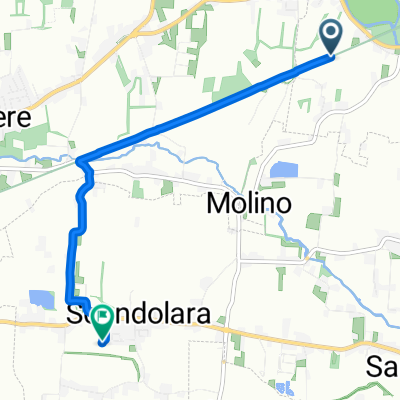 Da Treviso - Ostiglia Ciclabile, Quinto di Treviso a Via Silvano Schiavon 36, Zero branco