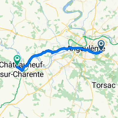 De Les Jardins du Chai 1, Soyaux à Les Grandes Versaines 7, Châteauneuf-sur-Charente