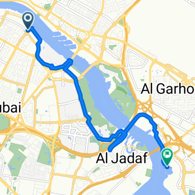 Sheikh Khalifa Bin Zayed Street 12, Dubai to Dubai Festival City, Dubai