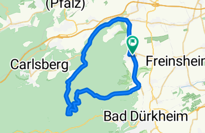 Route in der Bikemap App öffnen