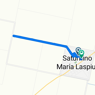 De Rivadavia 122, Saturnino M. Laspiur a San Martín 106, Saturnino M. Laspiur