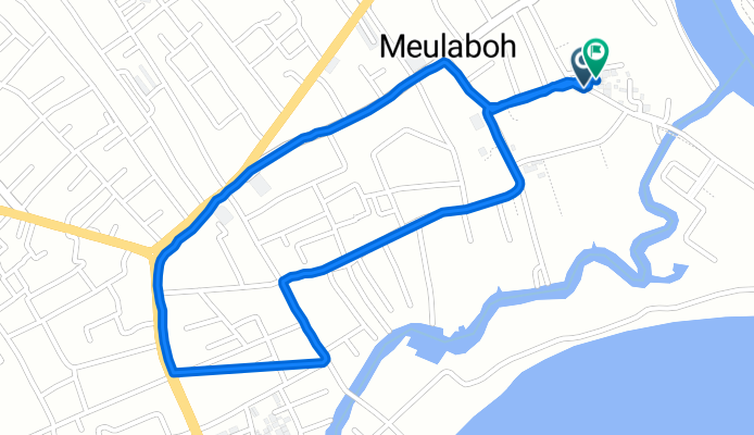 Jalan Taman Makam Pahlawan, Aceh Barat to Jalan Taman Makam Pahlawan, Aceh Barat