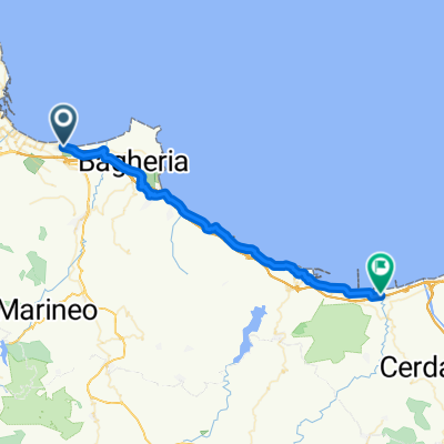 Via Messina Marine 813, Palermo to Via Zona Industriale, Termini Imerese