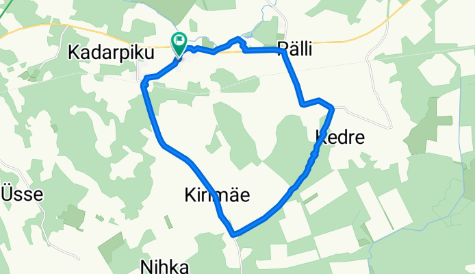 Papli puiestee 9, Taebla to Papli puiestee 5, Taebla