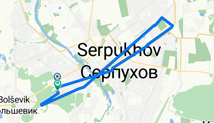 Спокойный маршрут в