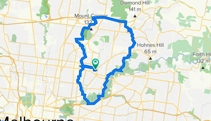 Heidelberg/Greensborough Bike Path Loop