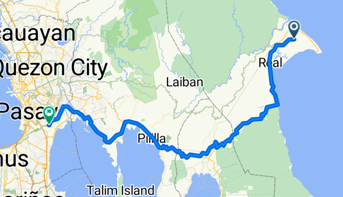 Infanta to Taguig