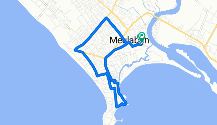 Jalan Taman Makam Pahlawan, Aceh Barat to Jalan Taman Makam Pahlawan, Aceh Barat