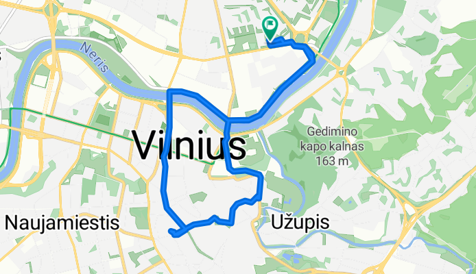 Šeimyniškių gatvė 40, Vilnius to Šeimyniškių gatvė 40, Vilnius