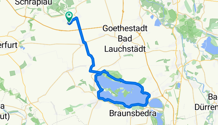 Straße der deutschen Einheit 2, Teutschenthal nach Mühlweg 2, Teutschenthal