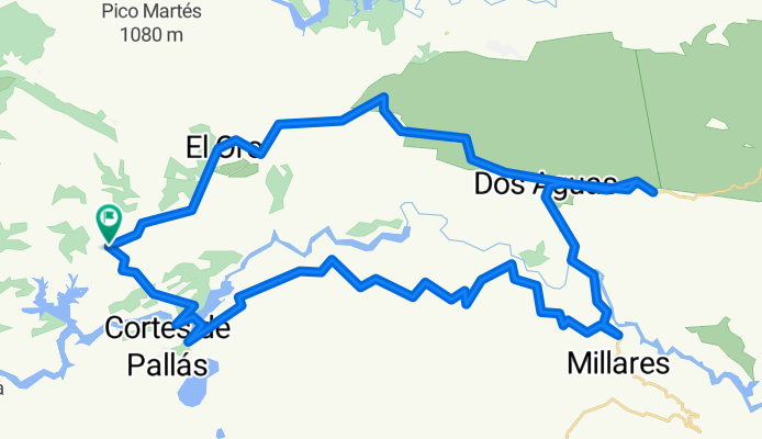 Cortes de Pallás-Dos Aguas-Fte. La Reina-El Oro