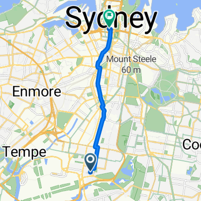 Alfred Lane 43, Mascot to Park Street 2, Sydney