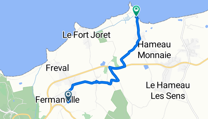 De Intheville 215, Fermanville à La Loge 1, Vicq-sur-Mer