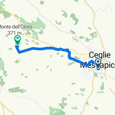 Da Via Calabria 49, Ceglie Messapica a Unnamed Road, Ceglie Messapica