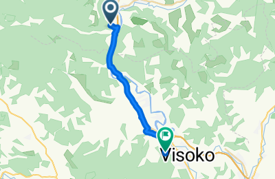 Route in der Bikemap App öffnen