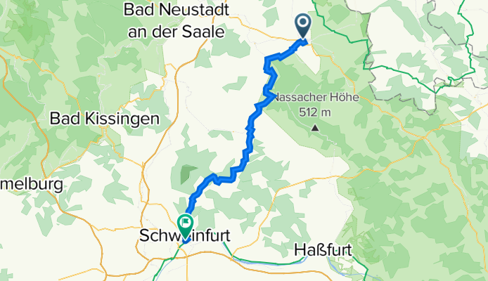 Bad Königshofen - Schweinfurt