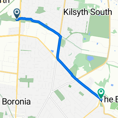 Dandenong Creek Trail, Bayswater North to 1305 Mountain Highway, The Basin
