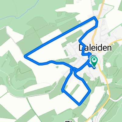 Unterstraße 2, Daleiden nach Unterstraße 1, Daleiden
