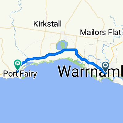 Banyan Street, Warrnambool to 92 Princes Highway, Port Fairy