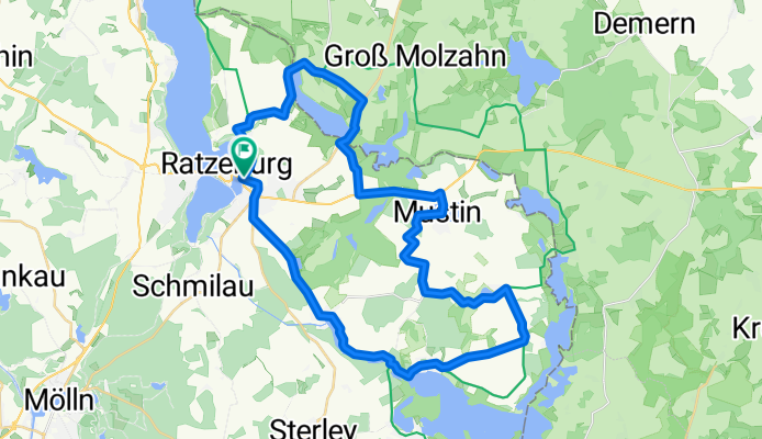 Seenradtour durchs Herzogtum Lauenburg