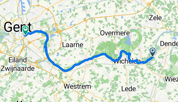 Bike trip Oostende Day 2 (Dendermonde B&amp;B -&gt; Gent Airbnb)