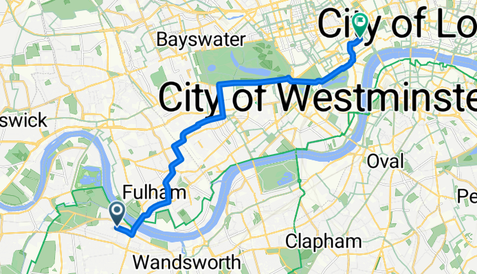Putney to Covent Garden