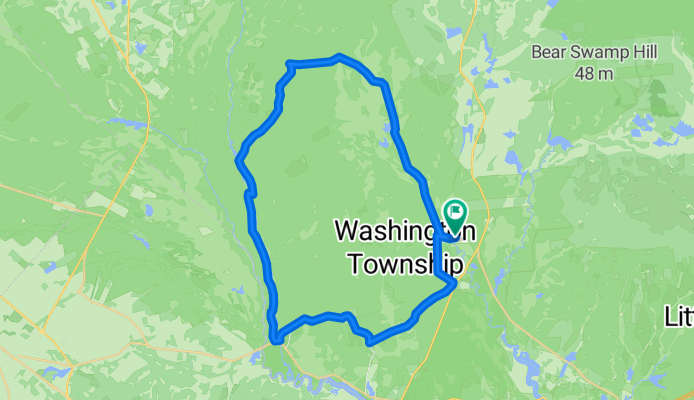 28.5 warton only godfrey to ufo across and down to batsto